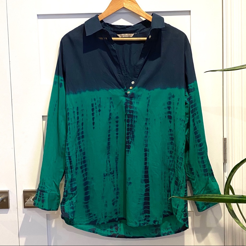 SOFT SURROUNDINGS Tie Dye Shirt Size M